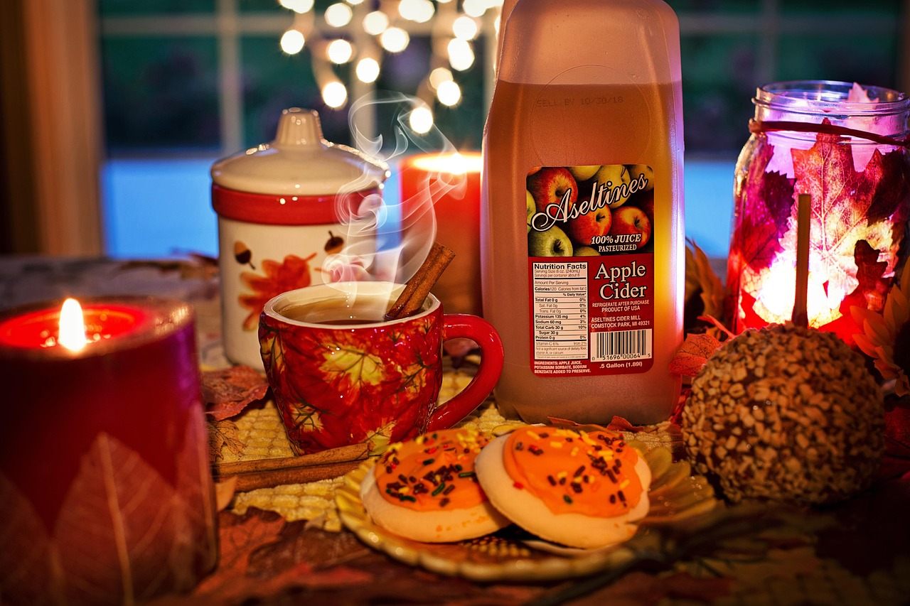 Apple Cider and Cookies
